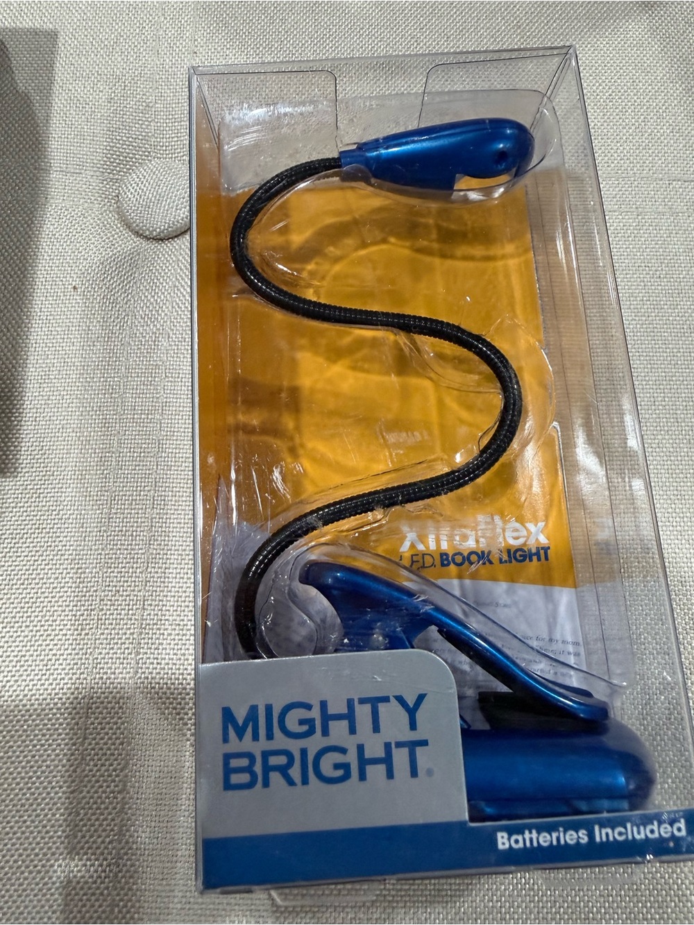 Mighty Bright Blue LED Book Light